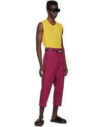 Pantalon chino fuchsia Rick Owens