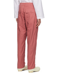 Pantalon chino fuchsia Engineered Garments