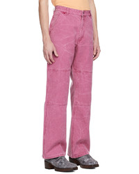 Pantalon chino fuchsia Acne Studios