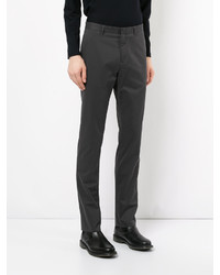 Pantalon chino gris foncé Cerruti