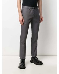 Pantalon chino gris foncé Ami Paris