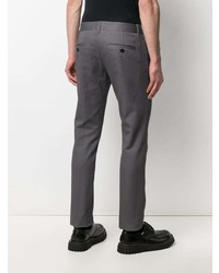 Pantalon chino gris foncé Ami Paris