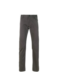 Pantalon chino gris foncé Armani Jeans
