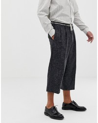 Pantalon chino gris foncé ASOS WHITE