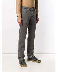 Pantalon chino gris foncé Jacob Cohen