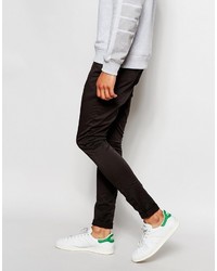 Pantalon chino gris foncé Asos