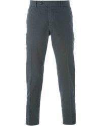 Pantalon chino gris foncé Brunello Cucinelli