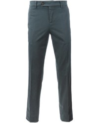 Pantalon chino gris foncé Brunello Cucinelli
