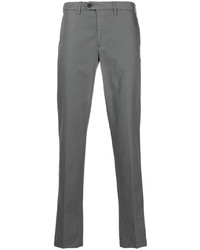 Pantalon chino gris foncé Canali