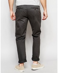 Pantalon chino gris foncé Farah