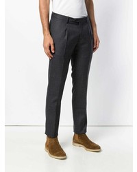 Pantalon chino gris foncé Etro