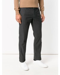 Pantalon chino gris foncé Incotex