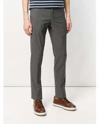 Pantalon chino gris foncé Incotex