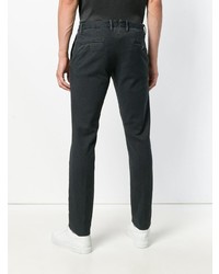 Pantalon chino gris foncé Incotex