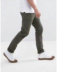 Pantalon chino gris foncé Nudie Jeans
