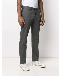 Pantalon chino gris foncé Incotex