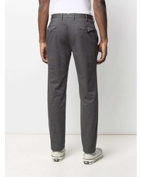 Pantalon chino gris foncé Incotex