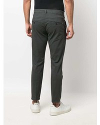 Pantalon chino gris foncé Dondup