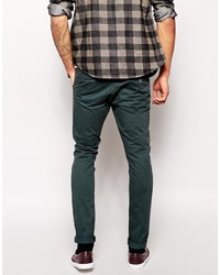 Pantalon chino gris foncé Dr. Denim