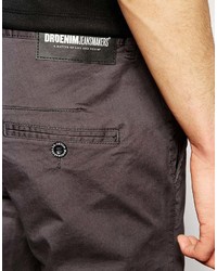 Pantalon chino gris foncé Dr. Denim