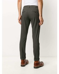 Pantalon chino gris foncé Dondup