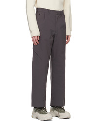 Pantalon chino gris foncé Goldwin 0