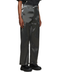 Pantalon chino gris foncé Heliot Emil