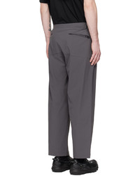 Pantalon chino gris foncé Master-piece Co