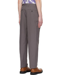 Pantalon chino gris foncé Dries Van Noten