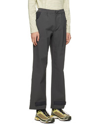 Pantalon chino gris foncé GR10K