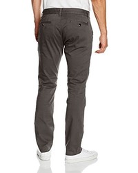 Pantalon chino gris foncé Hilfiger Denim