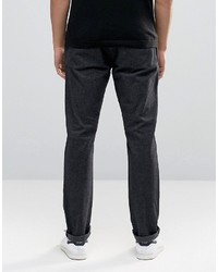 Pantalon chino gris foncé Selected