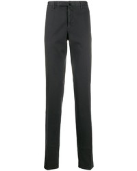 Pantalon chino gris foncé Incotex