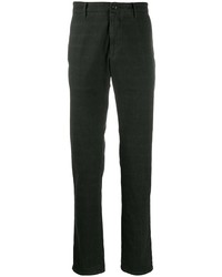 Pantalon chino gris foncé Incotex