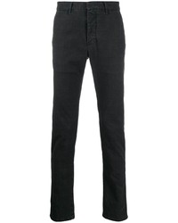 Pantalon chino gris foncé Incotex