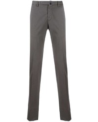 Pantalon chino gris foncé Incotex