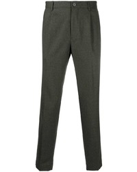 Pantalon chino gris foncé Incotex