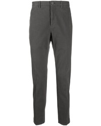 Pantalon chino gris foncé Incotex