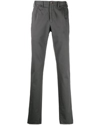 Pantalon chino gris foncé Incotex