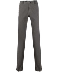 Pantalon chino gris foncé Incotex