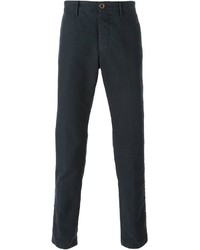 Pantalon chino gris foncé Incotex