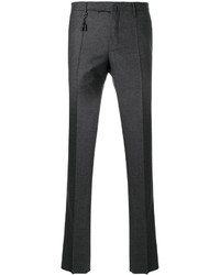 Pantalon chino gris foncé Incotex