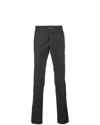 Pantalon chino gris foncé Incotex