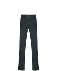 Pantalon chino gris foncé Incotex