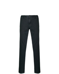 Pantalon chino gris foncé Incotex