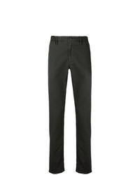 Pantalon chino gris foncé Incotex