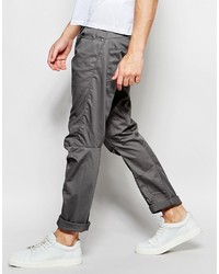 Pantalon chino gris foncé Jack and Jones