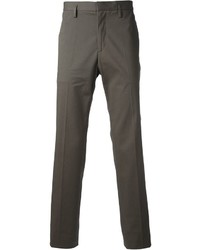Pantalon chino gris foncé Jil Sander