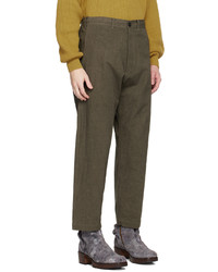 Pantalon chino gris foncé Jan Jan Van Essche