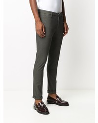 Pantalon chino gris foncé Dondup